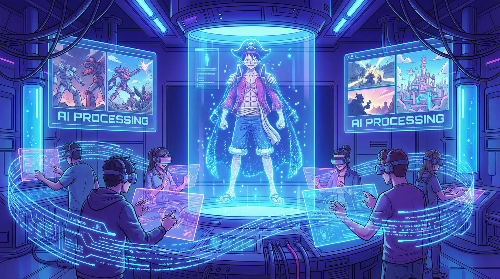 小马拉大车AI动漫技术