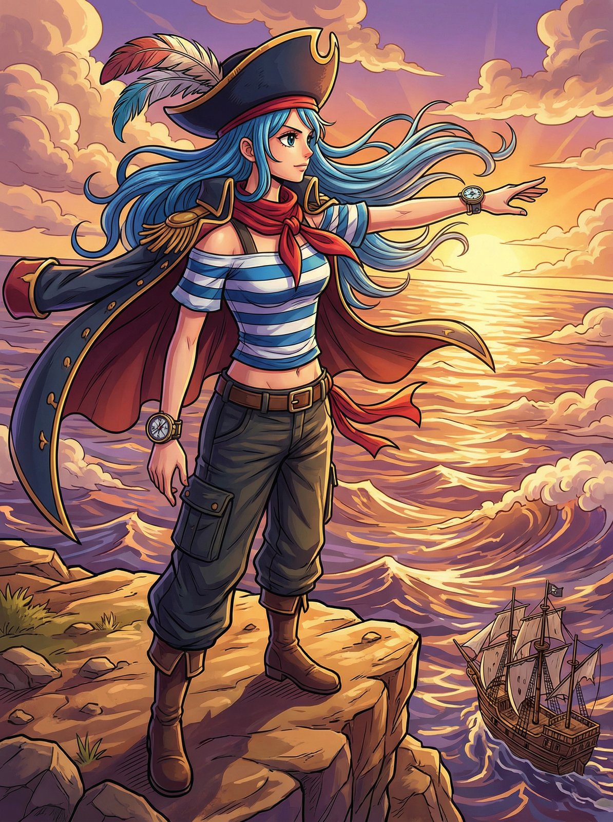 小马拉大车美食动漫教程