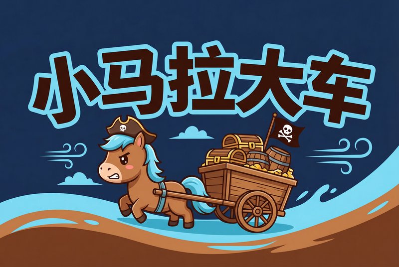 小马拉大车